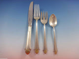 Edgemont Gold by Gorham Sterling Silver Flatware Set 8 Service 38 Pieces Dinner