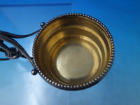 Beaded by Georg Jensen Sterling Silver Condiment Caddy Gold washed #134 (#6134)