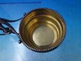 Beaded by Georg Jensen Sterling Silver Condiment Caddy Gold washed #134 (#6134)