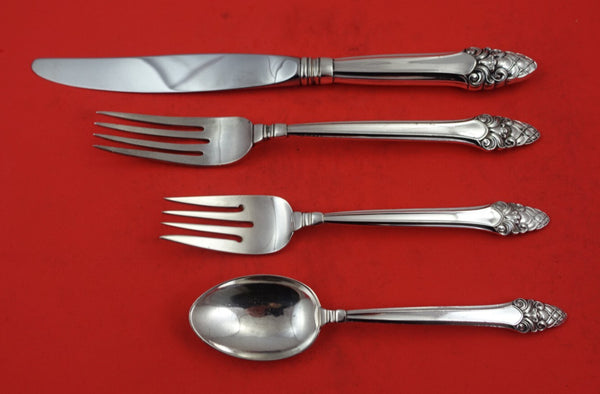 Sovereign Old by Gorham Sterling Silver Dinner Size Place Setting(s) 4-Piece