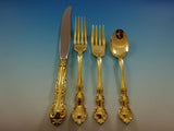 Old Atlanta Vermeil by Wallace Sterling Silver Regular Size Place Setting(s) 4pc