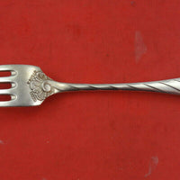 Rocaille by Gebrüder Reiner German 800 Silver Dessert Fork 6 3/4"