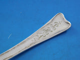 Lap Over Edge Acid Etched by Tiffany Sterling Silver Teaspoon Flax Flower 6"