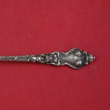 Douvaine by Unger Sterling Silver Nouveau Olive Spoon Pierced Original 6 1/4"