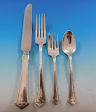 Carmel by Wallace Sterling Silver Flatware Service 12 Dinner Set 108 pcs F Mono