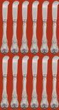 Old Master by Towle Sterling Silver Butter Spreader HH Paddle 6" Set of 12