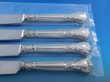 Chantilly by Gorham Sterling Silver Steak Knife Set 4pc Serrated Custom 8 7/8"