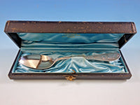 Japanese by Tiffany and Co Sterling Silver Pap Invalid Spoon 7" in original box