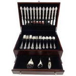 Belvedere by Lunt Sterling Silver Flatware Set For 12 Service 51 Pieces