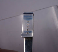 Olle Johanson Sterling Silver Plate Clip with Ring for Puffed Pastries (#4868)
