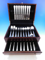 Meridiani by Ricci 925 Sterling Silver Flatware Set Service 48 Pieces Italy