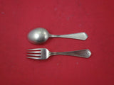 Adrienne By Frank Smith Sterling Silver Baby Set 2-pc 4 3/8"