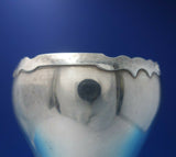 Dolores by Shreve Sterling Silver Vase #7701 10 3/4" x 3 1/4" 16.6 ozt. (#5830)