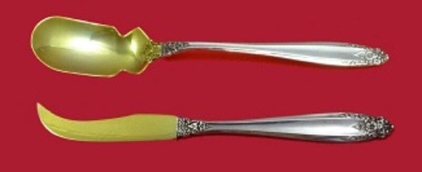 Prelude by International Sterling Silver Caviar Set 2pc GW Custom