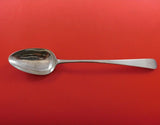 William Marshall Scottish Sterling Silver Platter Spoon Engraved Sword 11 1/4"
