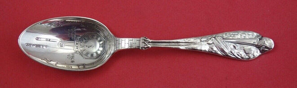 Nursery Rhyme by Various Sterling Silver Child's Spoon w/ stork  5 3/4"