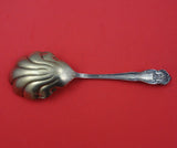 Tiger Lily by Reed and Barton Silverplate Berry Spoon GW with Shell Bowl 9 1/8"