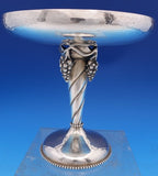 Grape by William DeMatteo Sterling Silver Compote Raised Beaded 6" (#8378)