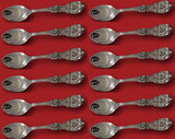 Francis I by Reed & Barton Old Sterling Silver Teaspoon 6" Set of 12