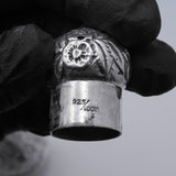 Repousse by S. Kirk and Son Co 925/1000 Silver Pepper Shaker (#8955)