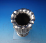 Battuto A. Mano Italian .800 Silver Vase Handwrought 7 3/4" x 4 1/4" (#5878)