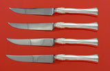 Queen Christina aka Wings by Frigast Sterling Silver Steak Knife Set 4pc Custom