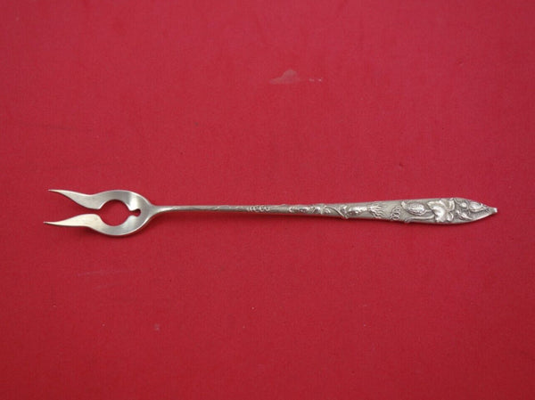 Vine by Tiffany Sterling Silver Oyster Fork Squash 2-tine 6" IN TIFFANY BOOK