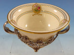 Chrysanthemum by Tiffany and Co Sterling Silver Bouillon Cup w/Lenox Liner #2635