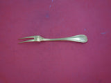 Malmaison Vermeil by Christofle Silverplate Cold Cut Fork 2-tine 6 5/8" Gold