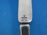 Lap Over Edge Acid Etched by Tiffany Sterling Dessert Knife HHAS Orange 7 1/4"
