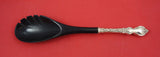 Du Barry by International Sterling Silver Salad Serving Fork HH black  12 1/8"