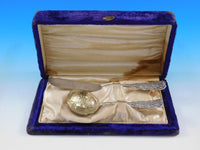 Saint Cloud by Gorham Sterling Silver Cheese & Wine Set in Orig Box Knife Taster