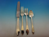 Clinton by Tiffany and Co Sterling Silver Flatware Set 8 Service 74 Pcs Dinner