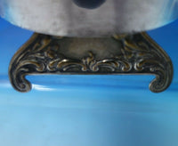 Levi and Salaman English Estate Sterling Silver Box Winged Cherubs Insert #6069