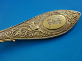 Arabesque by Whiting Sterling Silver Spoon Fork Set 2pc in Fitted Box Vermeil