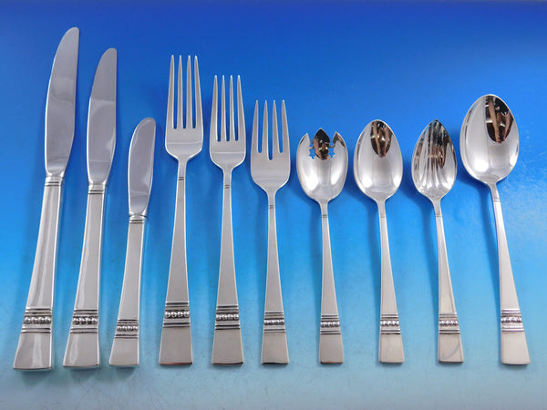 Diadem by Reed and Barton Sterling Silver Flatware Set Service 120 pcs Dinner