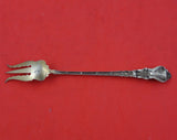 Douvaine by Unger Sterling Silver Pickle Fork Gold Washed 6 1/4" Serving
