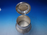 H.A. English Silverplate Biscuit Box Bun Warmer Pierced Engraved (#6002)