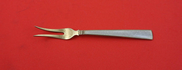 Prince Harald by Th. Marthinsen Norwegian Sterling Lemon Fork white enamel 4"