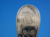 Japanese by Tiffany and Co Sterling Silver Salad Serving Fork 10 1/8"