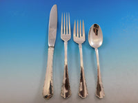 Petit Point by Towle Sterling Silver Flatware Set for 12 Service 104 Pieces