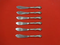 Wild Rose by International Sterling Silver Trout Knife Set 6pc. Custom 7 1/2"