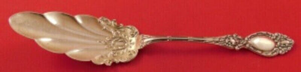 Lucerne by Wallace Sterling Silver Jelly Cake Server Gold Washed 8" Serving