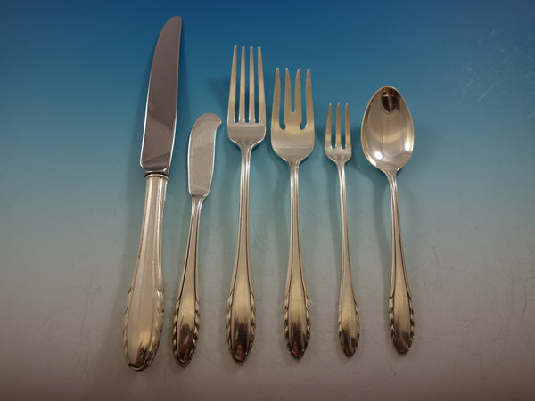 Lyric by Gorham Sterling Silver Flatware Set For 8 Service 54 Pieces