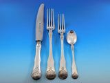 Norrona by David Andersen 830 Silver Flatware Set Dinner Service 60 pcs c1920