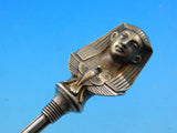 Egyptian Revival by Gorham Sterling Silver Soup Ladle Gold Washed 14" Figural