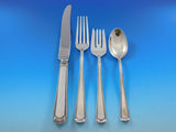 Scroll and Bead by Blackinton Sterling Silver Flatware Set for 8 Service 53 pcs
