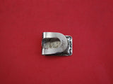 Number 27 by Kirk Sterling Silver Napkin Clip 1 3/4" x  1 1/4"