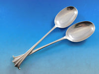 English Onslow by Worcester Sterling Silver Dinner Flatware Set Service 59 pcs