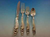 Decor by Gorham Sterling Silver Flatware Set For 18 Service 132 Pieces